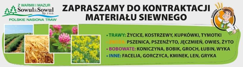 Kontraktacja nasion traw w Szczecinie — zyskowna umowa dla rolników