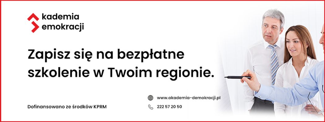 Zdobądź umiejętności i przyczyń się do demokratycznych zmian!