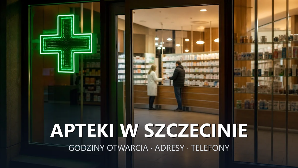 Apteki w Szczecinie - godziny otwarcia i dyżury