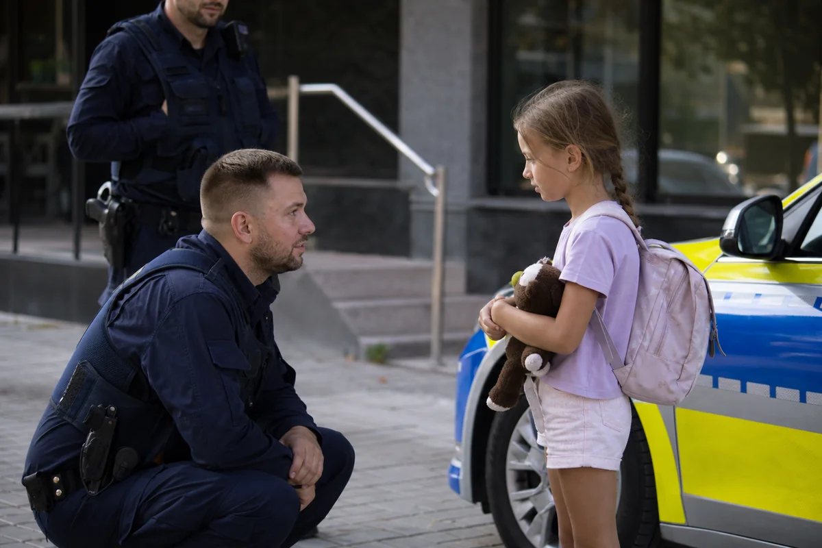 9-latka zgubiła rodziców. Pomogli policjanci