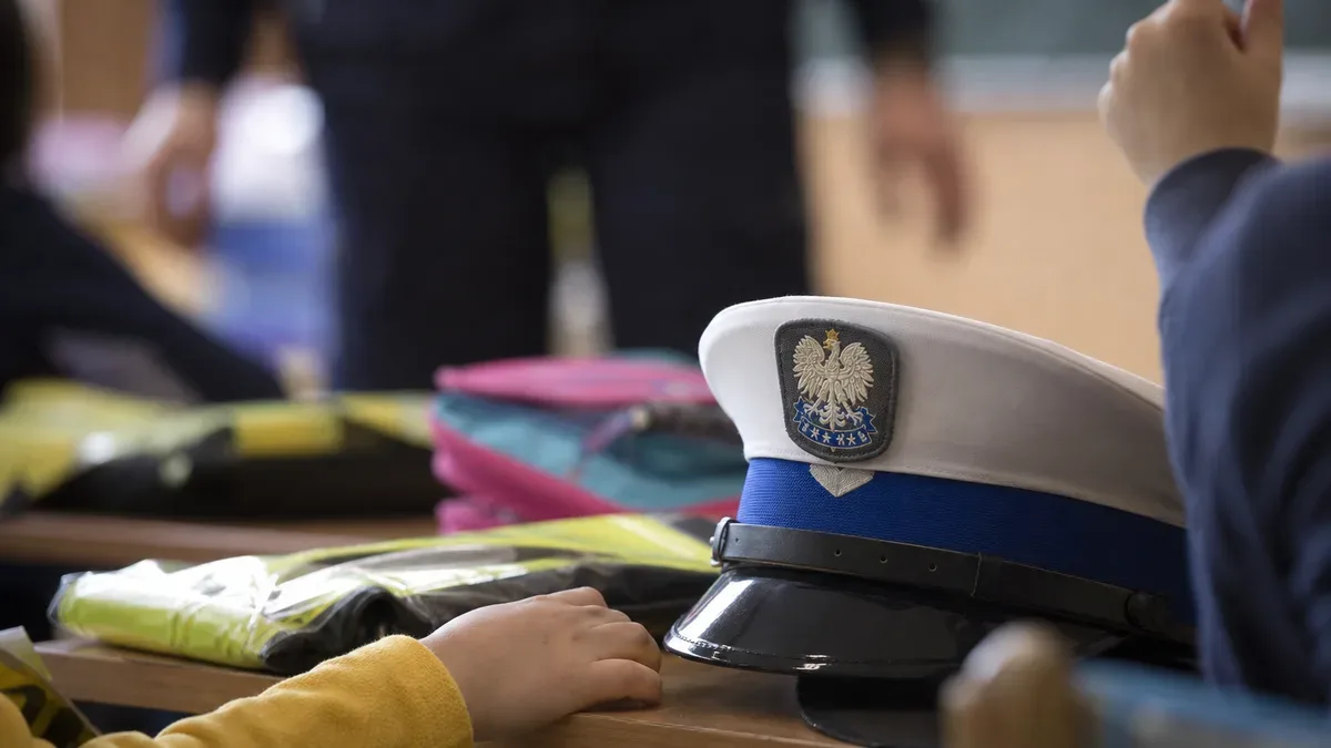 Szczecin: policjantka ostrzega młodzież przed skutkami działań w sieci