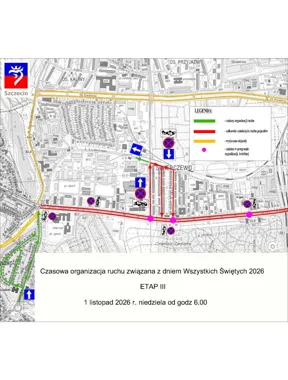 Obraz do artykułu: Zamknięte ważne ulice na Wszystkich Świętych. Kierowców czekają duże utrudnienia