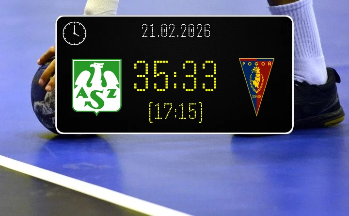 [PIŁKA RĘCZNA] AKPR AZS AWF Biała Podlaska – Sandra Spa Pogoń Szczecin 35:33 – Liga Centralna, kolejka 17