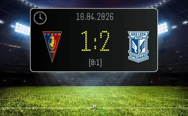 [PIŁKA NOŻNA] Pogoń Szczecin – Lech Poznań 1:2 w PKO BP Ekstraklasie – lider wywozi punkty ze Szczecina po nerwowej końcówce