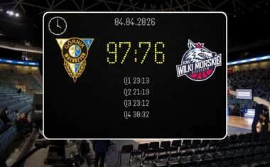[KOSZYKÓWKA] Górnik Zamek Książ Wałbrzych zatrzymał King Szczecin 97:76 w Orlen Basket Lidze