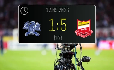 [PIŁKA NOŻNA] KS Świt Szczecin – Chojniczanka Chojnice 1:5 w Betclic 2. lidze. Gospodarze długo trzymali się w grze, ale po przerwie stracili trzy gole