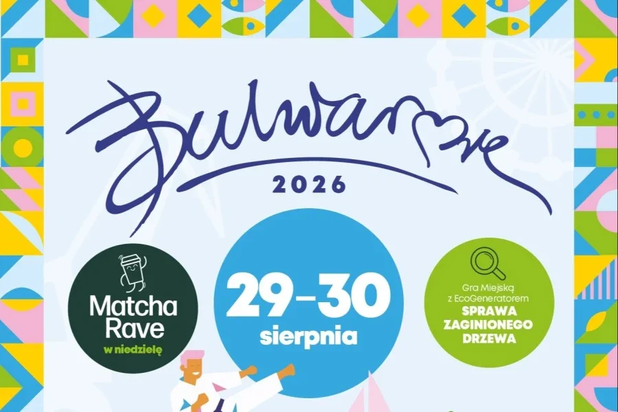 Grafika promocyjna wydarzenia Aktywne Bulwarove