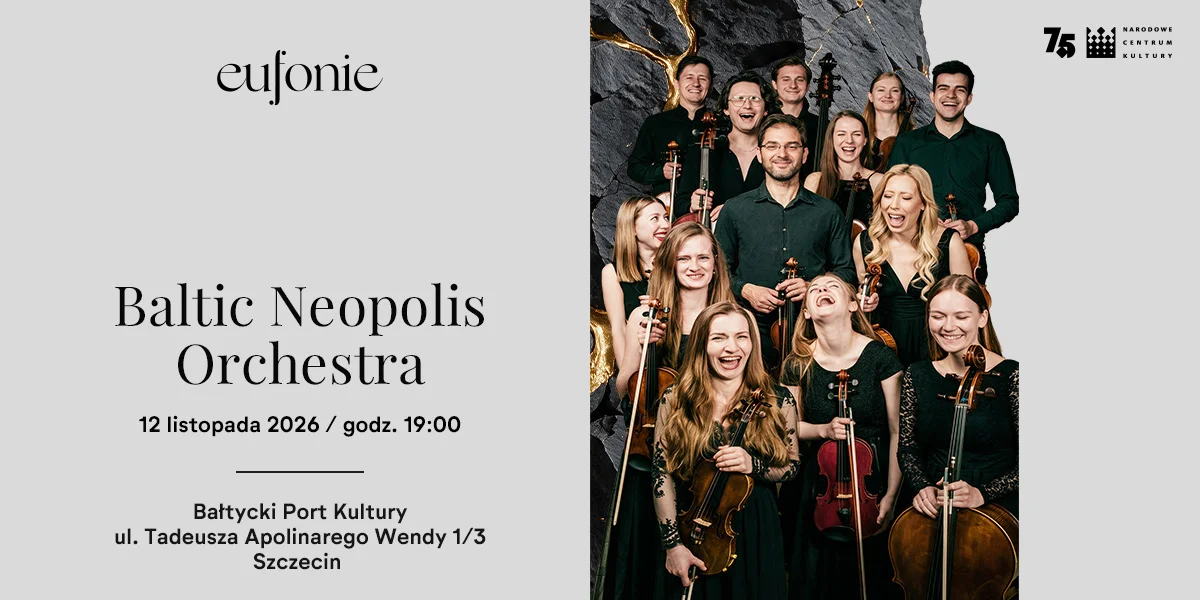 Grafika promocyjna wydarzenia Eufonie 2026 w Szczecinie
