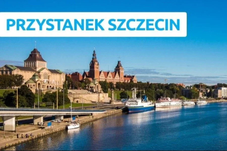 Grafika promocyjna wydarzenia Explory Tour – Przystanek Szczecin