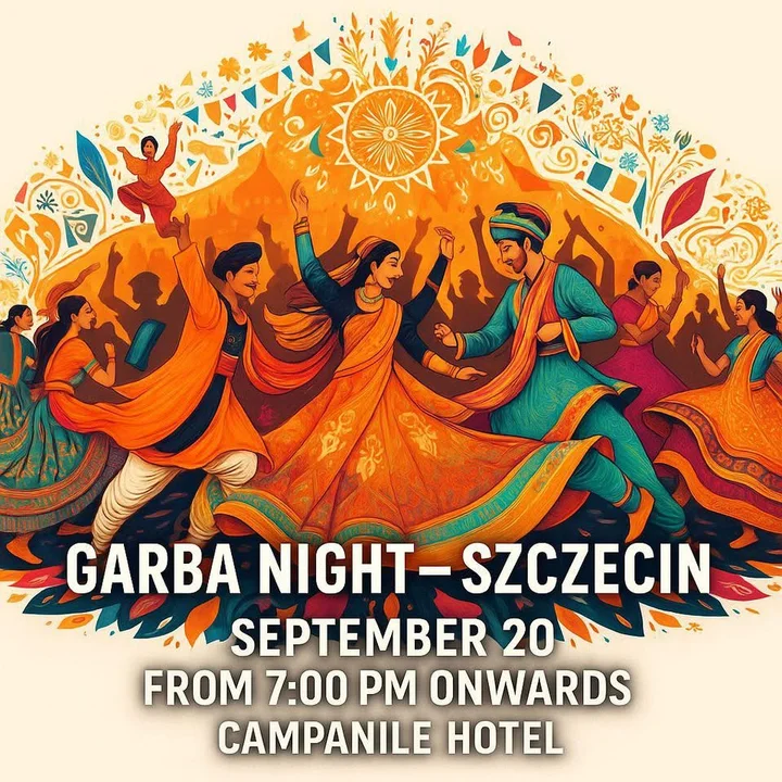 Obrazek przedstawia grafikę promocyjną wydarzenia Wieczór tańca Garba w Szczecinie