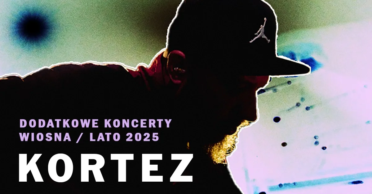 Grafika promocyjna wydarzenia Koncert Korteza w Teatrze Letnim w Szczecinie