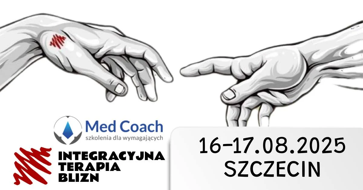 Grafika promocyjna wydarzenia Kurs terapii blizn w Szczecinie – kompleksowe podejście do leczenia
