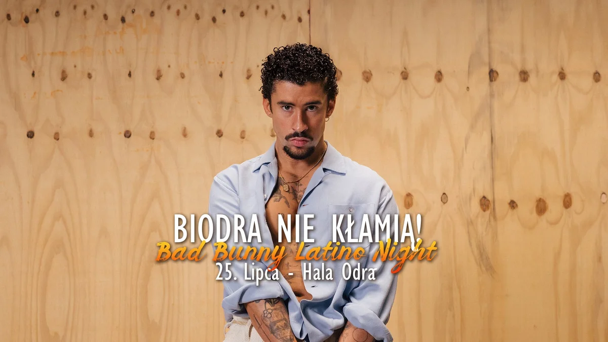 Grafika promocyjna wydarzenia Latynoska impreza taneczna w Szczecinie