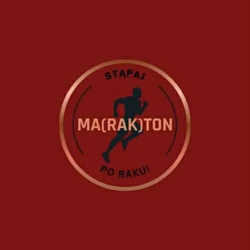 Grafika promocyjna wydarzenia Ma(rak)ton Szczecin — bieg charytatywny wspierający Fundację Cancer Fighters