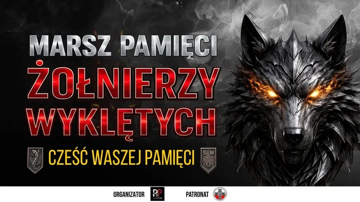 Grafika promocyjna wydarzenia Marsz Pamięci Żołnierzy Wyklętych — Szczecin, 1 marca 2026