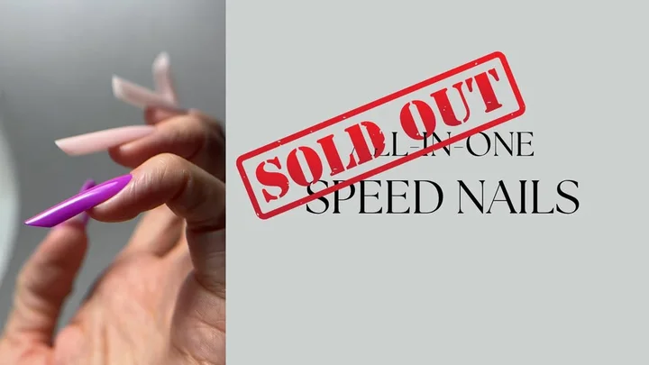 Grafika promocyjna wydarzenia SPEED NAILS All-in-One — intensywne jednodniowe szkolenie paznokci w Szczecinie