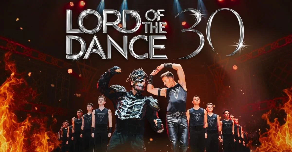 Grafika promocyjna wydarzenia Szczecin I LORD OF THE DANCE – 30th Anniversary Tour w Szczecinie