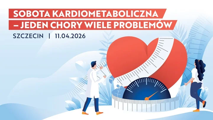 Grafika promocyjna wydarzenia Sobota Kardiometaboliczna – Jeden Chory, Wiele Problemów (Szczecin)