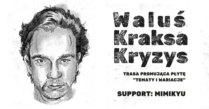 Grafika promocyjna wydarzenia Szczecin: WaluśKraksaKryzys — koncert w Kosmos, 5 grudnia 2025