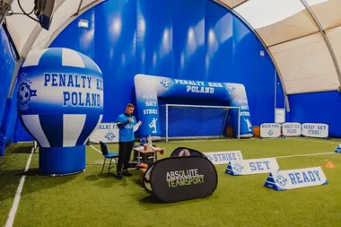 Grafika promocyjna wydarzenia Penalty Kick Poland Szczecin — drugi turniej eliminacyjny rzutów karnych