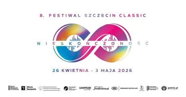 Grafika promocyjna wydarzenia Szczecin Classic 2026 – „Nieskończoność” wraca do miasta z muzyką klasyczną