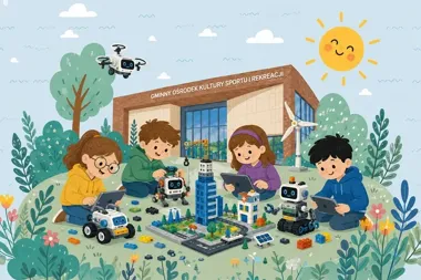 Roboty przejmą wakacje w Przecławiu - dzieci zbudują własne miasto