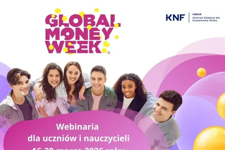 Webinaria CEDUR podczas Global Money Week – cykl lekcji o finansach i bezpieczeństwie