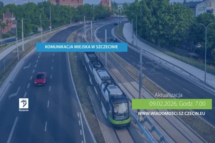 Poranne kursy tramwajów i autobusów w Szczecinie - ZDiTM prosi o czujność