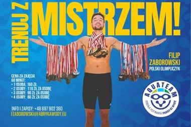 Olimpijczyk poprowadzi lekcje pływania w Fabryce Wody. Są ceny
