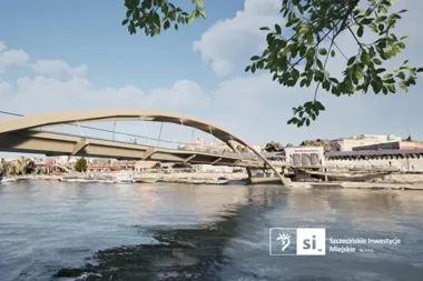 Kładka na Kępę Parnicką z nowym zadaniem. Wjadą też służby ratunkowe