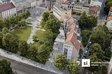 Na placu Orła Białego auta ustępują miejsca pieszym i zieleni