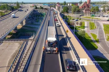 Na Trasie Zamkowej kierowcy pojadą po nowym asfalcie