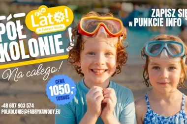 Wakacje bez nudy w Fabryce Wody. Ruszyły zapisy na jedyne takie półkolonie