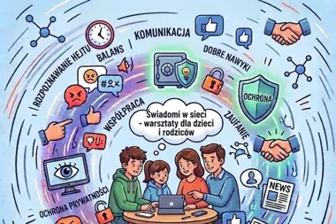 Rodziny uczą się cyfrowej równowagi – warsztaty i grupy wsparcia dla rodziców i młodzieży