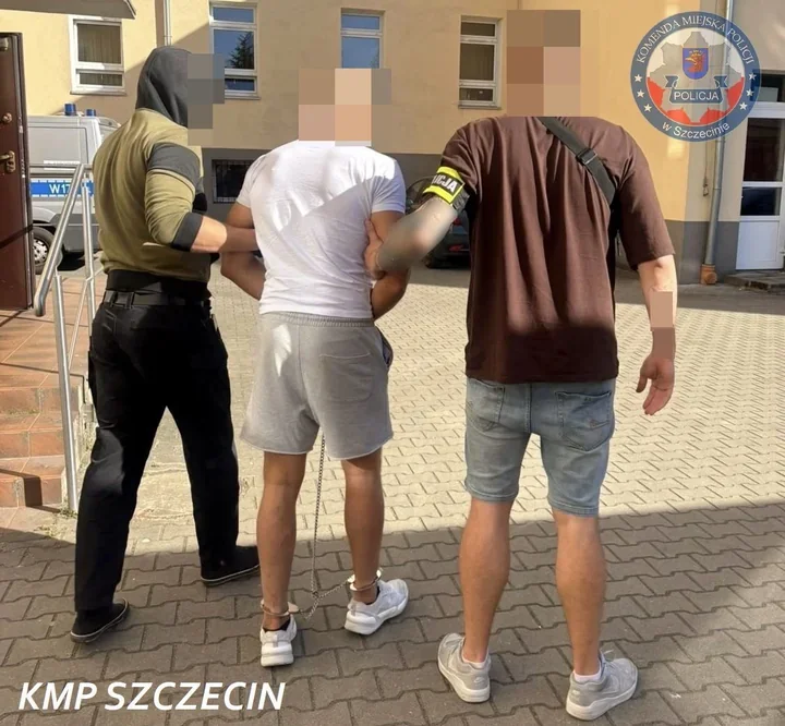 Podpalenie człowieka na nabrzeżu w Szczecinie. 33-latek usłyszał zarzut usiłowania zabójstwa