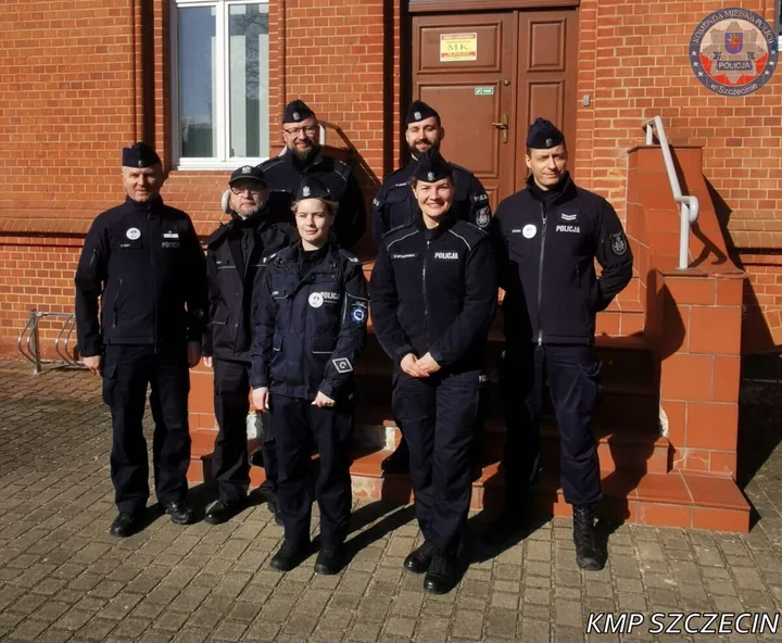 Szczecińscy policjanci weszli do domów bohaterów - to była wyjątkowa wizyta
