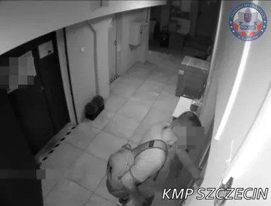Monitoring pomógł policji. Podejrzany o kradzież plecaków zatrzymany w Szczecinie