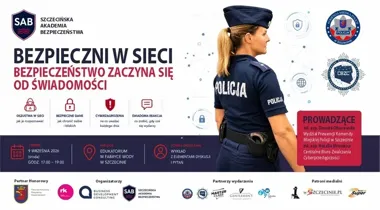Policjantki ostrzegą przed cyberoszustwami. Spotkanie w Szczecinie