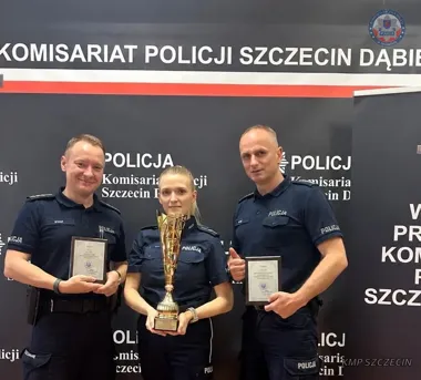 Dwie szczecińskie policjantki najlepsze w wojewódzkim konkursie