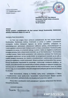 Miesiące sąsiedzkiego sporu przerwała dzielnicowa ze Śródmieścia Szczecina