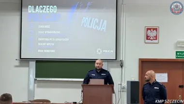 Technicy kryminalistyki pokazali studentom US, jak wygląda praca na miejscu zbrodni