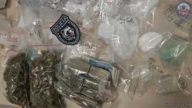 1700 gramów amfetaminy i 55 tysięcy zł - policja weszła po narkotyki