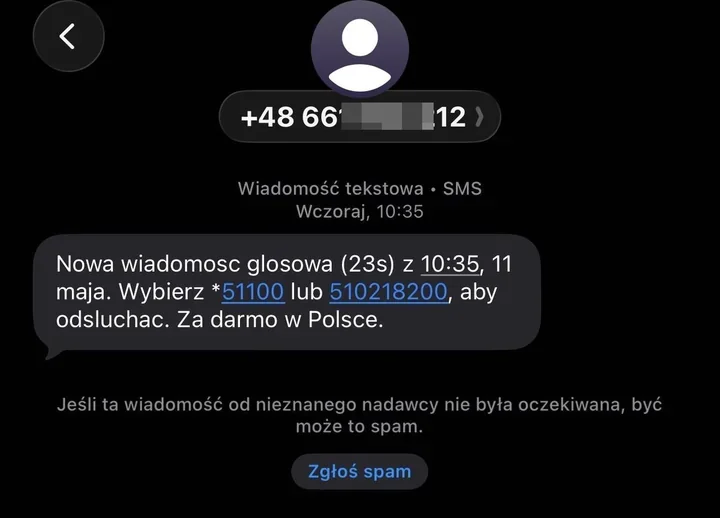 SMS o poczcie głosowej może kosztować więcej, niż się wydaje